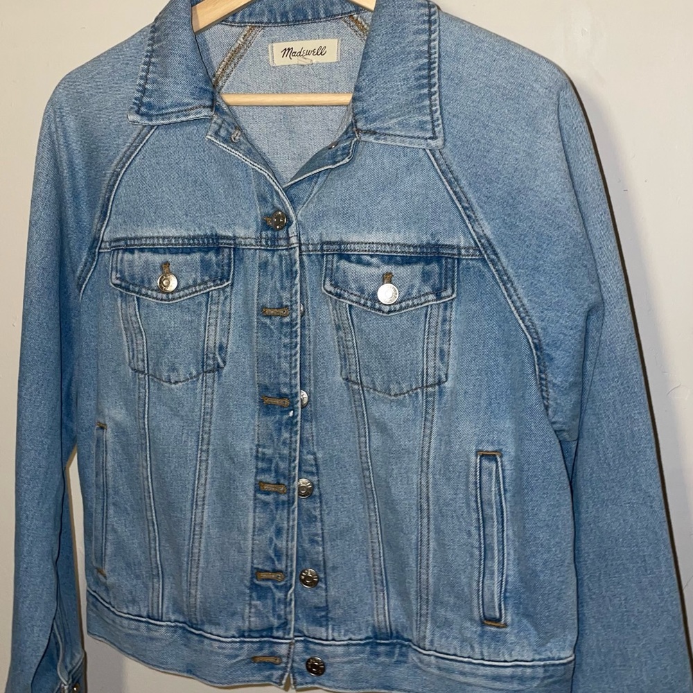 MADEWELL Medium Wash Denim Jean Jacket